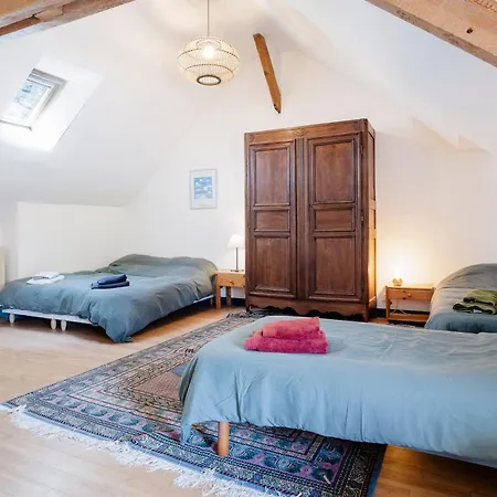 Feriehus La Ferme Du Manoir De Kercassier A Guerande, Grand 15 Personnes, Tarif Inclus, Site Exceptionnel Dans Grand Domaine