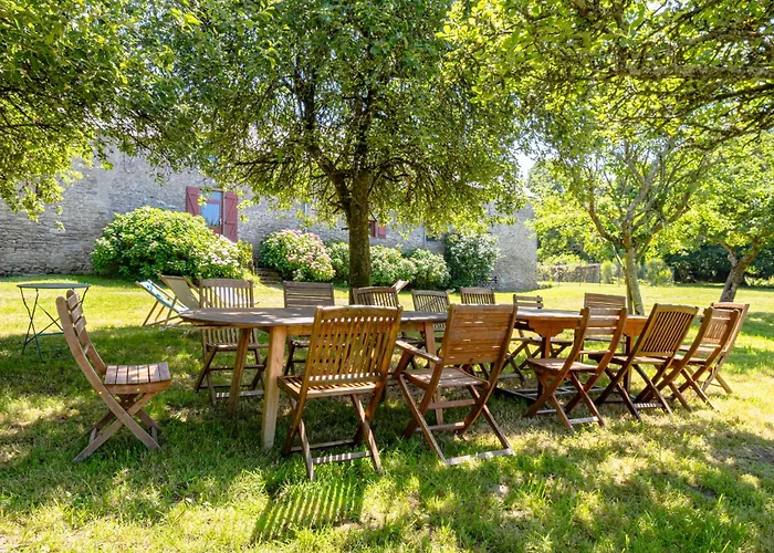 La Ferme Du Manoir De Kercassier A Guerande, Grand 15 Personnes, Tarif Inclus, Site Exceptionnel Dans Grand Domaine 度假居 盖朗德