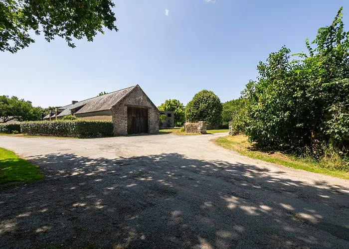 度假居 La Ferme Du Manoir De Kercassier A Guerande, Grand 15 Personnes, Tarif Inclus, Site Exceptionnel Dans Grand Domaine 盖朗德