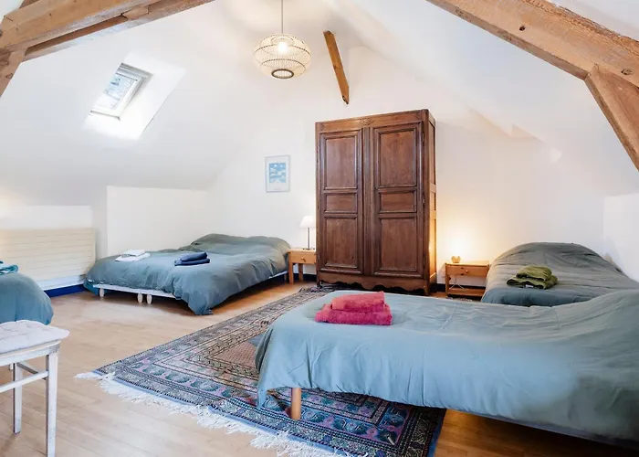 度假居 La Ferme Du Manoir De Kercassier A Guerande, Grand 15 Personnes, Tarif Inclus, Site Exceptionnel Dans Grand Domaine